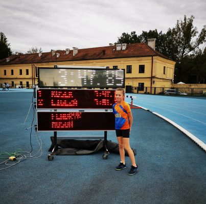 #Sport: Ida Kusek Mistrzynią Małopolski w biegu na 1000m